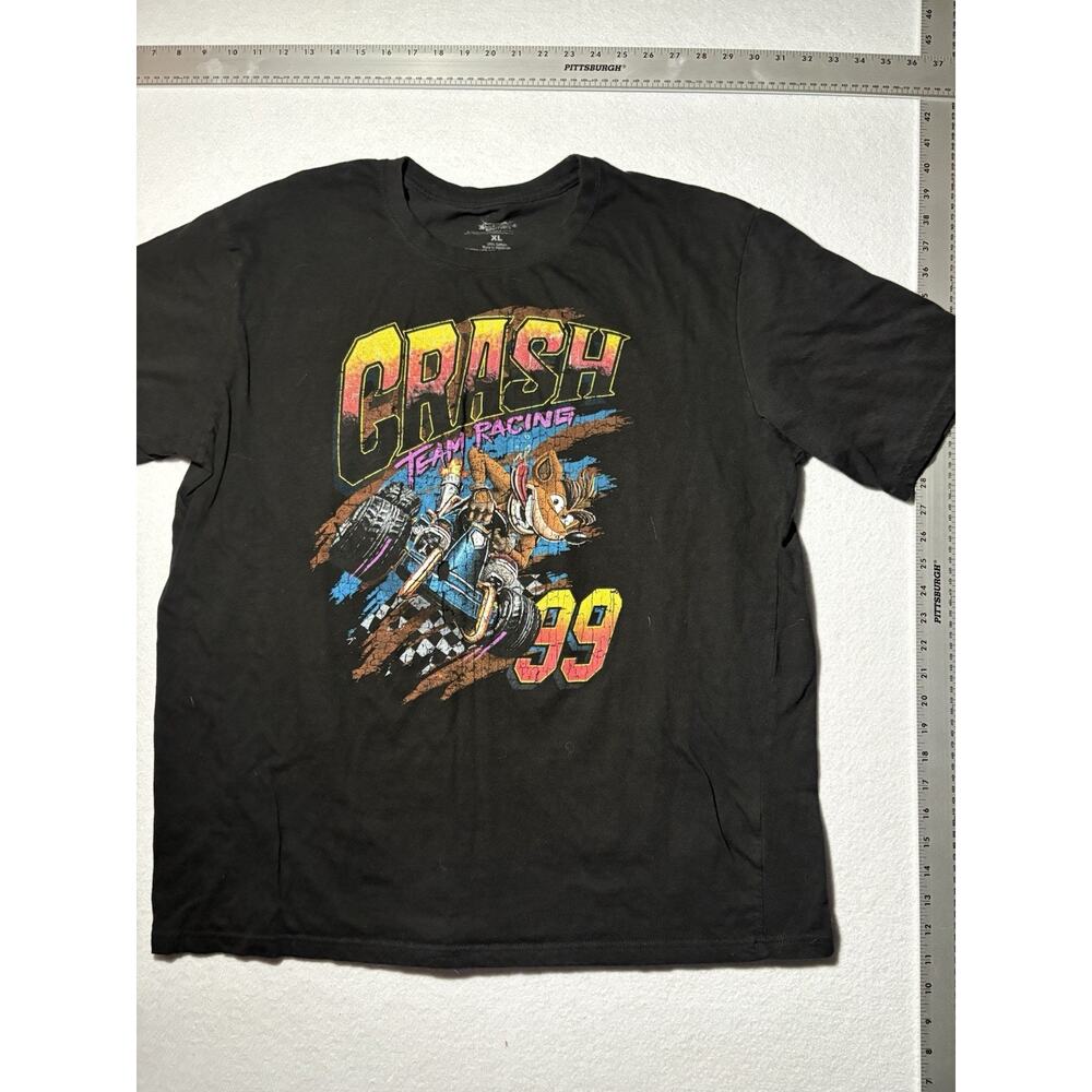 Crash Bandicoot T Shirt Crash Team Racing Vintage T Shirt Size Xl Mens